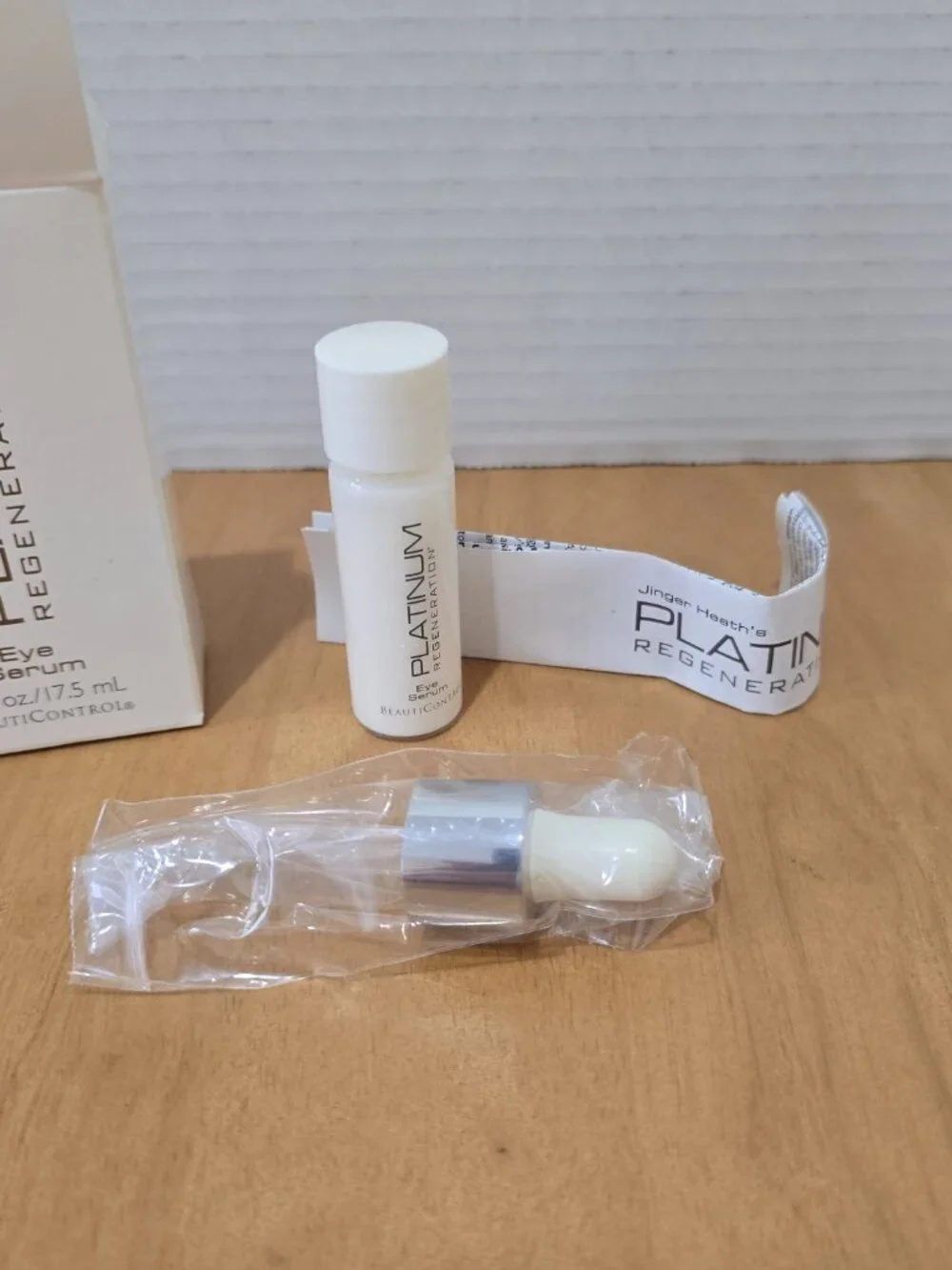 Rare BeautiControl Platinum Regeneration Eye Serum .6 oz NIB